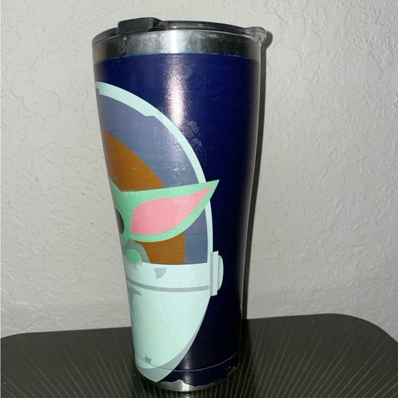 Tervis ~  Star Wars Mandalorian Baby Yoda The Child 20oz Stainless Tumbler Cup - Picture 3 of 7